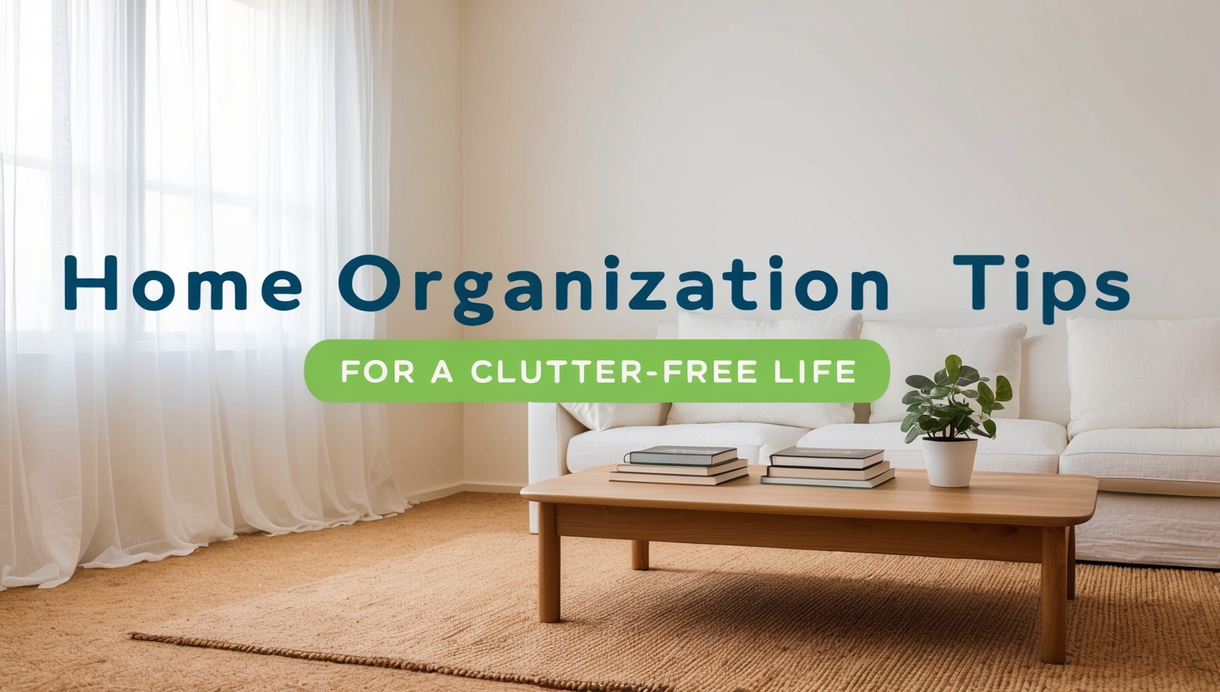 Home Organization Tips for a Clutter-Free Life